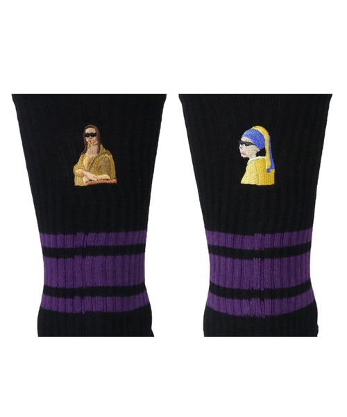 decka Quality socks（デカクオリティソックス）の「decka Quality socks デカ クォリティソックス Skater Socks Embroidery スケーターソックス エンブロイダリー（ソックス/靴下・レディース・その他1/その他2/その他3/その他4/その他5/その他6/その他7/その他8・FREE）」の3枚目の写真