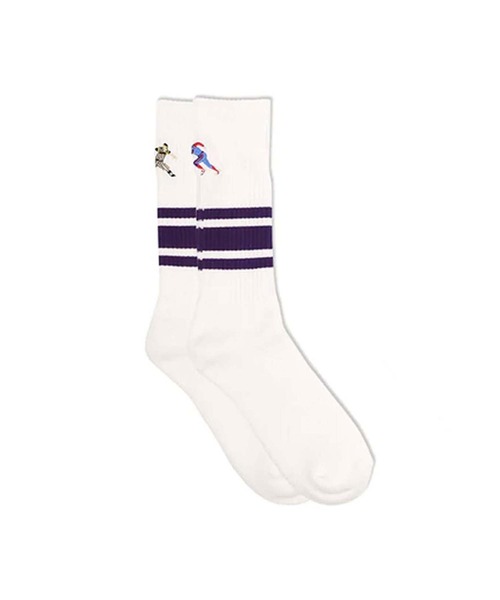 decka Quality socks（デカクオリティソックス）の「decka Quality socks デカ クォリティソックス Skater Socks Embroidery スケーターソックス エンブロイダリー（ソックス/靴下・レディース・その他1/その他2/その他3/その他4/その他5/その他6/その他7/その他8・FREE）」の8枚目の写真