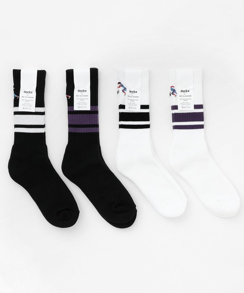 decka Quality socks（デカクオリティソックス）の「decka Quality socks デカ クォリティソックス Skater Socks Embroidery スケーターソックス エンブロイダリー（ソックス/靴下・レディース・その他1/その他2/その他3/その他4/その他5/その他6/その他7/その他8・FREE）」の17枚目の写真