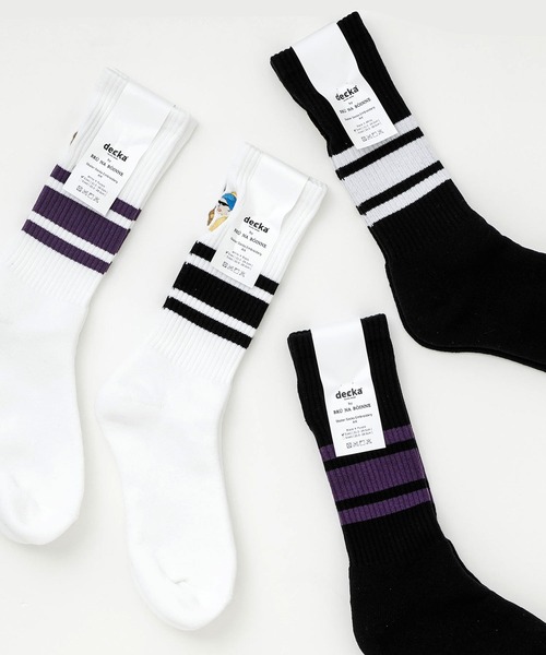 decka Quality socks（デカクオリティソックス）の「decka Quality socks デカ クォリティソックス Skater Socks Embroidery スケーターソックス エンブロイダリー（ソックス/靴下・レディース・その他1/その他2/その他3/その他4/その他5/その他6/その他7/その他8・FREE）」の20枚目の写真