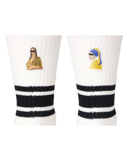 decka Quality socks（デカクオリティソックス）の「decka Quality socks デカ クォリティソックス Skater Socks Embroidery スケーターソックス エンブロイダリー（ソックス/靴下・レディース・その他1/その他2/その他3/その他4/その他5/その他6/その他7/その他8・FREE）」の15枚目の写真