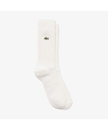 LACOSTE | クロックエンブレム3×2リブニットソックス(ソックス/靴下)