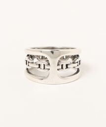 【OKUOKU　0909】独自メッキ加工リング　デザイン /  chi-ring-g1　U