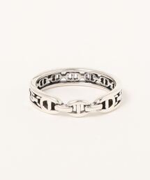 【OKUOKU　0909】独自メッキ加工リング　デザイン /  chi-ring-g1　U
