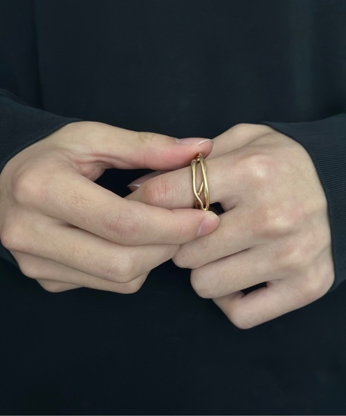 Burner（バーナー）の「【OKUOKU　0909】独自メッキ加工リング　デザイン /  chi-ring-g1　U（リング・メンズ・その他3/その他15/その他2/その他5/その他8/その他11/その他6/その他7/その他9/その他14/その他10/ゴールド系1/ゴールド系/シルバー系4/シルバー系3/シルバー系2/シルバー系1/ゴールド系3/ゴールド系2/シルバー系/その他17/その他16・16/7h/11/9h/12/15 /13）」の9枚目の写真