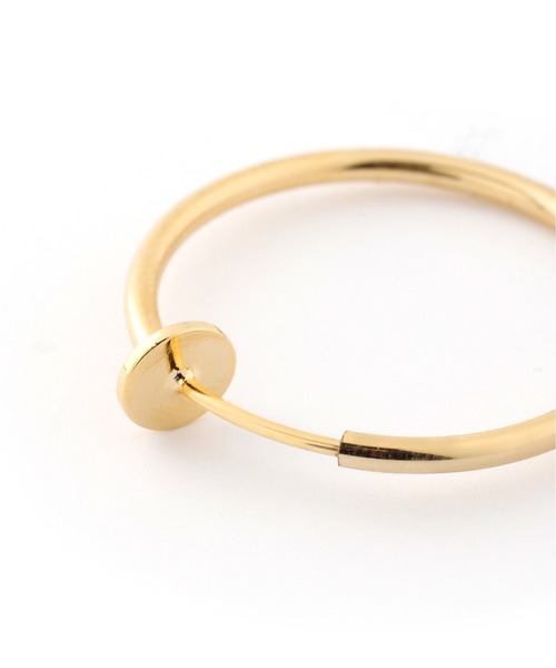 ANEMONE（アネモネ）の「メタルフープイヤリング（イヤリング・レディース・シルバー/ゴールド・FREE）」の6枚目の写真