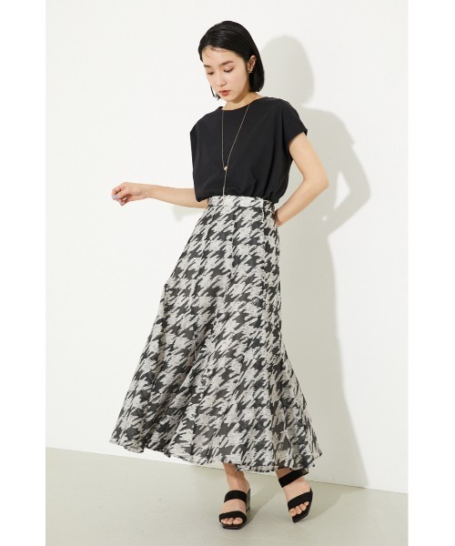 rienda(リエンダ)の「フレンチスリーブカットトップス(Tシャツ/カットソー・レディース・ホワイト/ブラック/オレンジ/ブルー・FREE)」の21枚目の写真