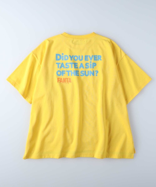 Right-on（ライトオン）の「ファンタ Ｔシャツ（Tシャツ/カットソー・レディース・ホワイト/イエロー・M/L）」の11枚目の写真