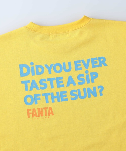 Right-on（ライトオン）の「ファンタ Ｔシャツ（Tシャツ/カットソー・レディース・ホワイト/イエロー・M/L）」の9枚目の写真