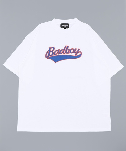 BAD BOY（バッドボーイ）の「【BADBOY / バッドボーイ】BADBOY  チームロゴ Tシャツ（Tシャツ/カットソー・メンズ・ホワイト/ダークグリーン/ブラック・M/L）」の2枚目の写真