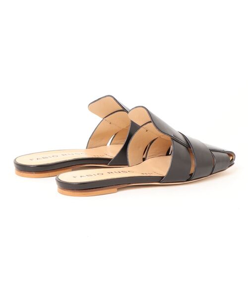 FABIO RUSCONI（ファビオルスコーニ）の「Fabio Rusuconi leather flat heel sandal 0198-47437（その他シューズ・レディース・ブラック・38/36/37）」の11枚目の写真