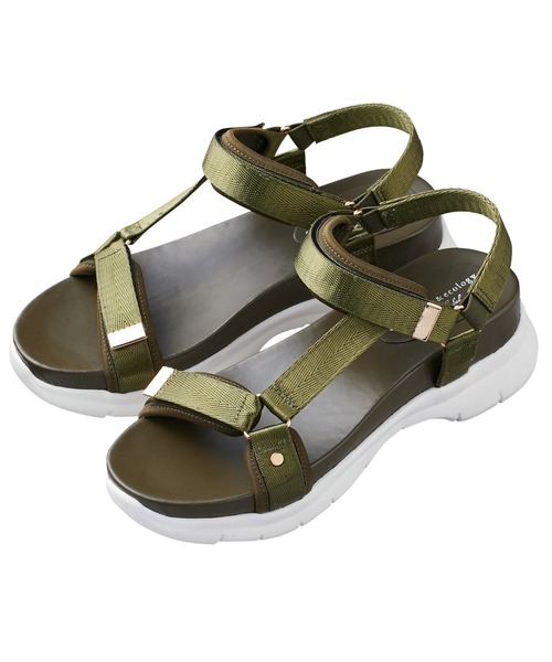 サテンベルトスポサン Earth Music Ecology サンダル Earth Music Ecology アースミュージックアンドエコロジー のファッション通販 Zozotown