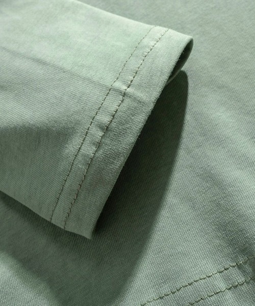 HOOK（フック）の「HOOK -original- アメカジロゴプリントロングTEE（Tシャツ/カットソー・メンズ・ネイビー/ホワイト/ブラック/カーキ・M/XL/L）」の18枚目の写真