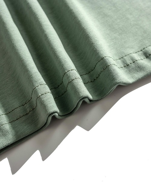 HOOK（フック）の「HOOK -original- アメカジロゴプリントロングTEE（Tシャツ/カットソー・メンズ・ネイビー/ホワイト/ブラック/カーキ・M/XL/L）」の17枚目の写真