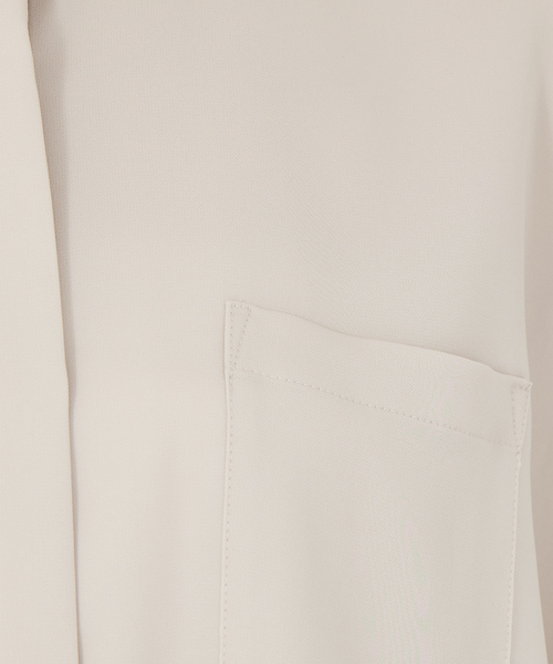 Rouge vif（ルージュヴィフ）の「【店舗限定】ドビークロスフレンチスリーブブラウス（シャツ/ブラウス・レディース・ピンク/グレイッシュベージュ/ネイビー・フリー）」の20枚目の写真