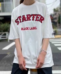 STARTER / たたみ刺繍ロゴ半袖Tシャツ / ST-ST039