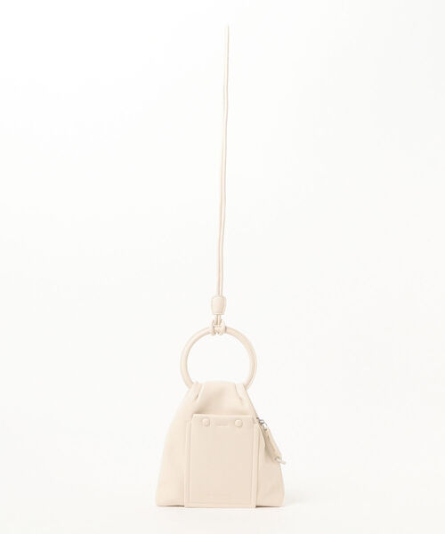 ADD CULUMN（アドカラム）の「ADD CULUMN / 2WAY タック ショルダー（ハンドバッグ・レディース・ブラック/ホワイト系その他5/パープル系その他4・ONE SIZE）」の4枚目の写真