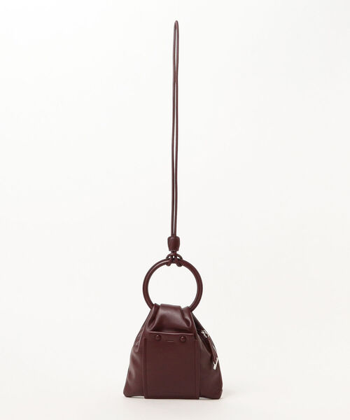 ADD CULUMN（アドカラム）の「ADD CULUMN / 2WAY タック ショルダー（ハンドバッグ・レディース・ブラック/ホワイト系その他5/パープル系その他4・ONE SIZE）」の5枚目の写真