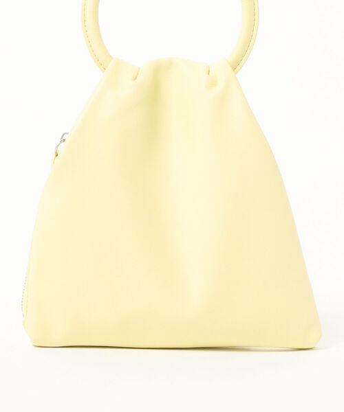 ADD CULUMN（アドカラム）の「ADD CULUMN / 2WAY タック ショルダー（ハンドバッグ・レディース・ブラック/ホワイト系その他5/パープル系その他4・ONE SIZE）」の6枚目の写真