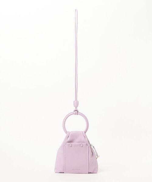 ADD CULUMN（アドカラム）の「ADD CULUMN / 2WAY タック ショルダー（ハンドバッグ・レディース・ブラック/ホワイト系その他5/パープル系その他4・ONE SIZE）」の18枚目の写真