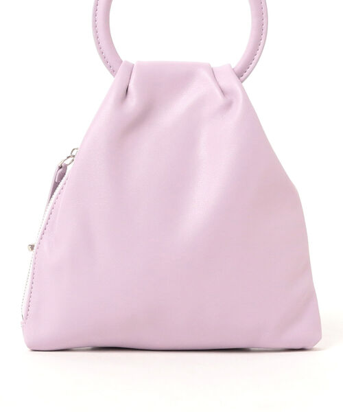 ADD CULUMN（アドカラム）の「ADD CULUMN / 2WAY タック ショルダー（ハンドバッグ・レディース・ブラック/ホワイト系その他5/パープル系その他4・ONE SIZE）」の12枚目の写真