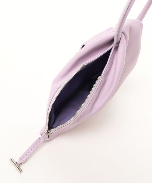 ADD CULUMN（アドカラム）の「ADD CULUMN / 2WAY タック ショルダー（ハンドバッグ・レディース・ブラック/ホワイト系その他5/パープル系その他4・ONE SIZE）」の22枚目の写真