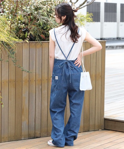 Lee（リー）の「【Lee】サロペットとノースリーブTの2点セット