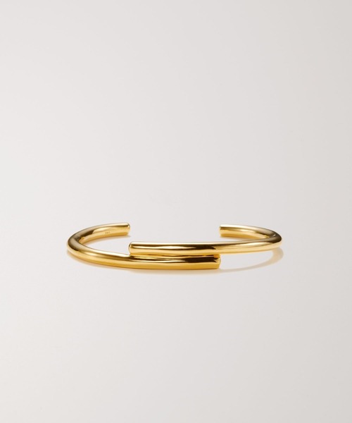 PAS TIERRA（パティエラ）の「ウィロウラインバングル（バングル/リストバンド・レディース・シルバー/イエローゴールド・FREE）」の6枚目の写真