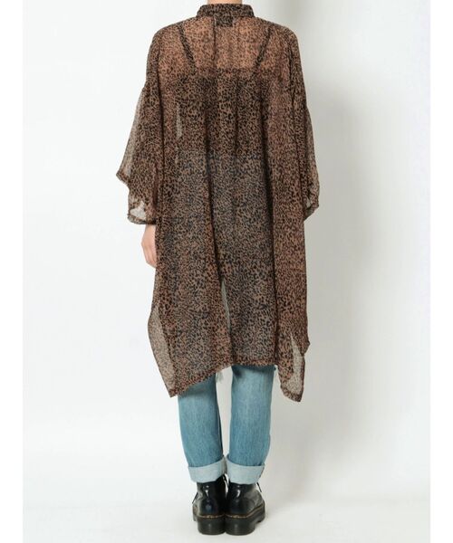 jouetie(ジュエティ)の「スーパーBIG シャツ(シャツ/ブラウス・レディース・オフホワイト/ブラック/グリーン/ブラウン・MEDIUM)」の22枚目の写真