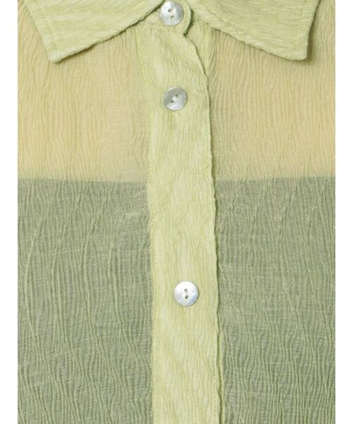 jouetie(ジュエティ)の「スーパーBIG シャツ(シャツ/ブラウス・レディース・オフホワイト/ブラック/グリーン/ブラウン・MEDIUM)」の17枚目の写真