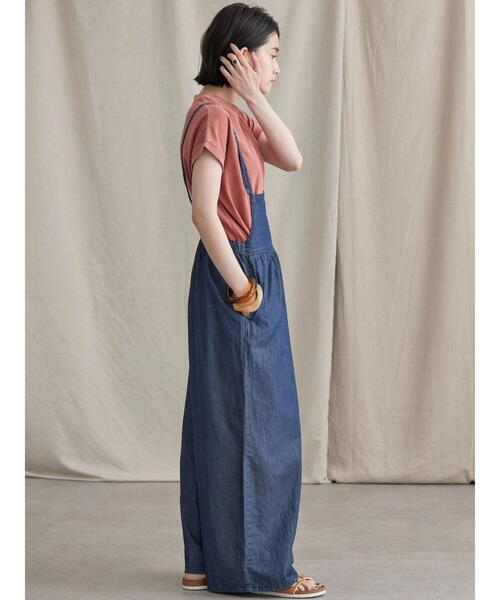AMERICAN HOLIC（アメリカンホリック）の「イージーワイドサロペット（サロペット/オーバーオール・レディース・インディゴブルー・M/L）」の18枚目の写真