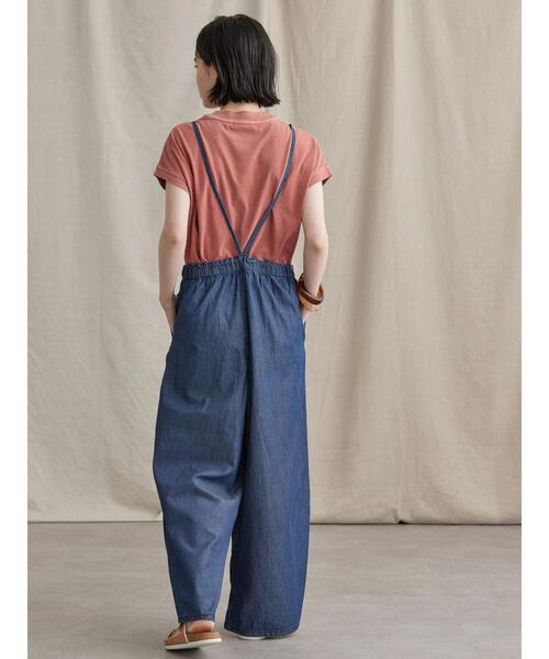 AMERICAN HOLIC（アメリカンホリック）の「イージーワイドサロペット（サロペット/オーバーオール・レディース・インディゴブルー・M/L）」の19枚目の写真