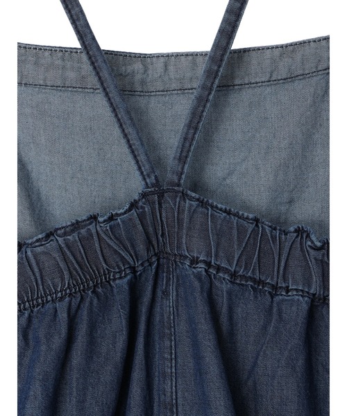 AMERICAN HOLIC（アメリカンホリック）の「イージーワイドサロペット（サロペット/オーバーオール・レディース・インディゴブルー・M/L）」の10枚目の写真
