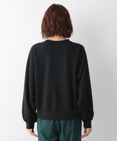 Champion(チャンピオン)の「チャンピオン別注プリントスウェット/277815(Tシャツ/カットソー・レディース・ブラック/キナリ/ブルー・FREE)」の6枚目の写真