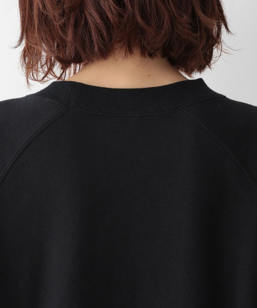 Champion(チャンピオン)の「チャンピオン別注プリントスウェット/277815(Tシャツ/カットソー・レディース・ブラック/キナリ/ブルー・FREE)」の11枚目の写真