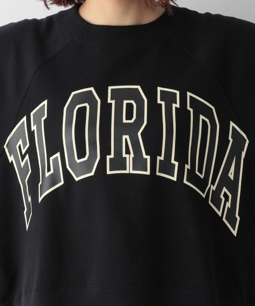 Champion(チャンピオン)の「チャンピオン別注プリントスウェット/277815(Tシャツ/カットソー・レディース・ブラック/キナリ/ブルー・FREE)」の15枚目の写真