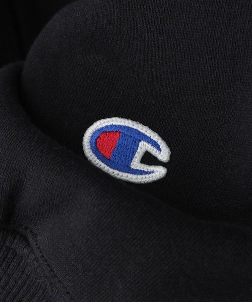 Champion(チャンピオン)の「チャンピオン別注プリントスウェット/277815(Tシャツ/カットソー・レディース・ブラック/キナリ/ブルー・FREE)」の12枚目の写真