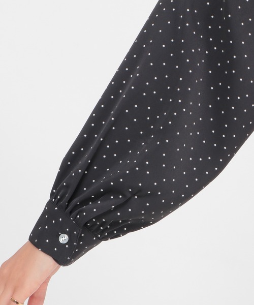 ikka（イッカ）の「肩タックシャツワンピース（ワンピース・レディース・ブラック/ベージュ・S/M/L）」の12枚目の写真