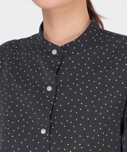 ikka（イッカ）の「肩タックシャツワンピース（ワンピース・レディース・ブラック/ベージュ・S/M/L）」の14枚目の写真