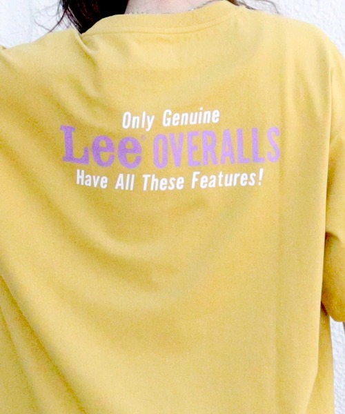Lee(リー)の「【Lee】ラウンドプリントT(Tシャツ/カットソー・レディース・イエロー・M/L)」の3枚目の写真