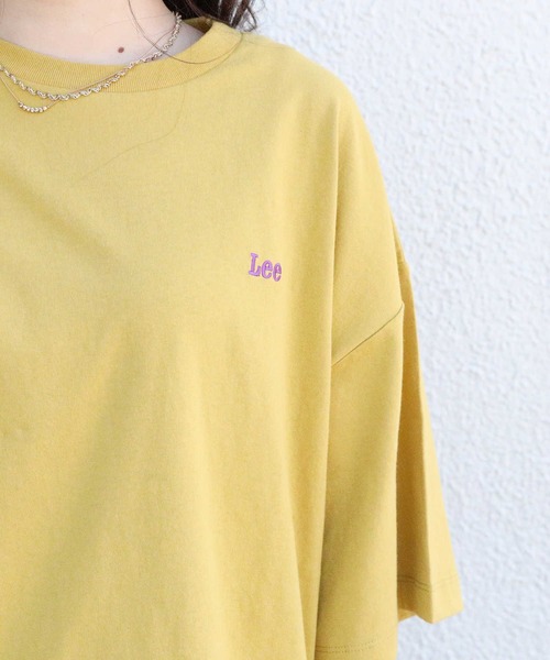 Lee(リー)の「【Lee】ラウンドプリントT(Tシャツ/カットソー・レディース・イエロー・M/L)」の4枚目の写真