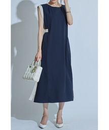 &. NOSTALGIA | 配色サイドライン2WAYワンピース(ワンピース)