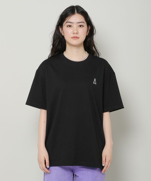 あの×ALAND シャツ（UNISEX）　sizeFREE セール】【UNISEX】ALAND／AロゴリンガーT（Tシャツ/カットソー