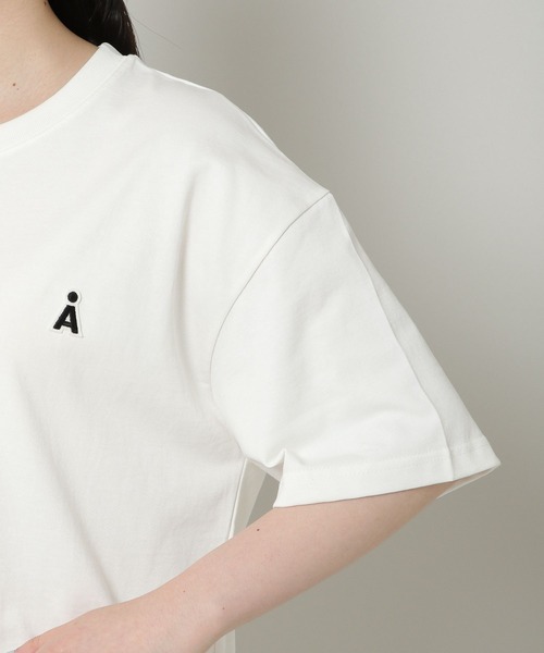ALAND(エーランド)の「【UNISEX】ALAND/A LOGO WAPPEN T 2349519(Tシャツ/カットソー・レディース・ブラック/アイボリー・MEDIUM/LARGE)」の14枚目の写真