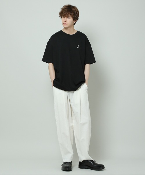 あの×ALAND シャツ（UNISEX）　sizeFREE セール】【UNISEX】ALAND／AロゴリンガーT（Tシャツ/カットソー