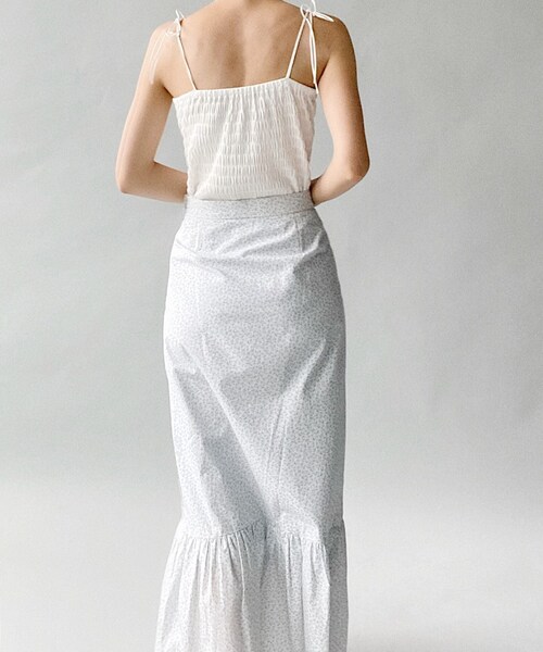 Charles Chaton(シャルルシャトン)の「ribbon ボディスーツ(キャミソール・レディース・ホワイト/ブラック/レッド・FREE)」の9枚目の写真