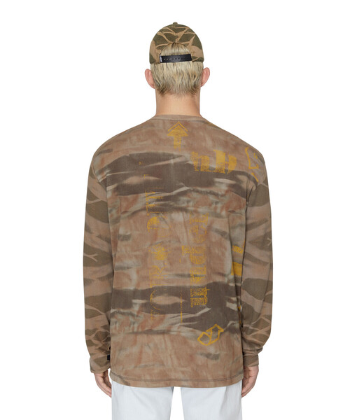 DIESEL(ディーゼル)の「メンズ Tシャツ 長そで カモフラ(Tシャツ/カットソー・メンズ・ライトブラウン/マルチ・MEDIUM/LARGE/SMALL/X-LARGE/XX-LARGE)」の7枚目の写真