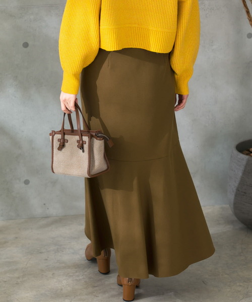 URBAN RESEARCH ROSSO（アーバンリサーチロッソ）の「切替マーメイドスカート（スカート・レディース・オフホワイト/キャメル/ブラウン系その他・38/36）」の18枚目の写真