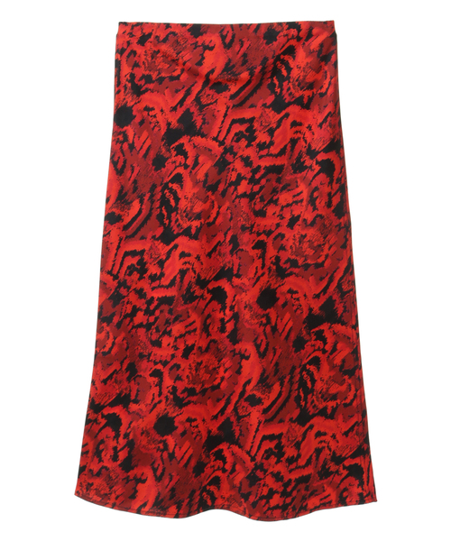 martinique(マルティニーク)の「BANANATIME/223-021-02,223-030-03 EVERYDAY SKIRT(スカート・レディース・レッド/ネイビー・S)」の3枚目の写真