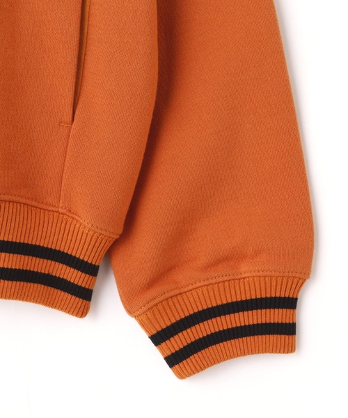 schott（ショット）の「【WEB LIMITED】Schott/ショット/LINE RIB HZ SWEAT SHEELD PATCH/ラインリブ ハーフジップ パッチスウェット（スウェット・メンズ・ブラック/レッド/オートミール/オレンジ・MEDIUM/LARGE/X-LARGE/XX-LARGE）」の18枚目の写真